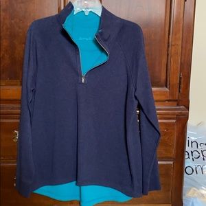Tommy Bahama Reversible Half Zip Sz L